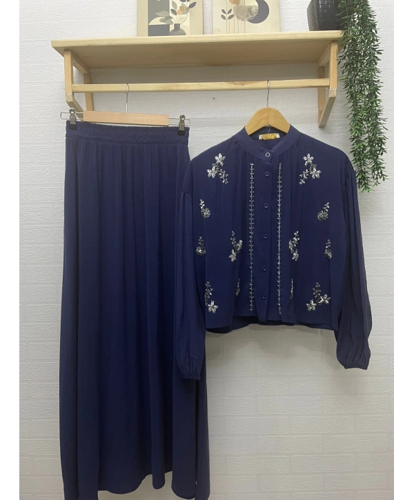 Boncuk İşlemeli İkili Takım