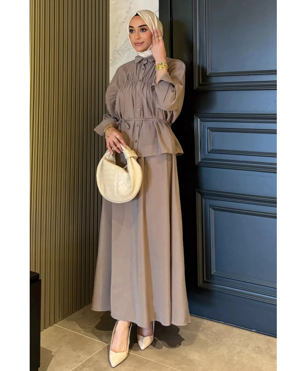 Büzgülü Etekli Takım