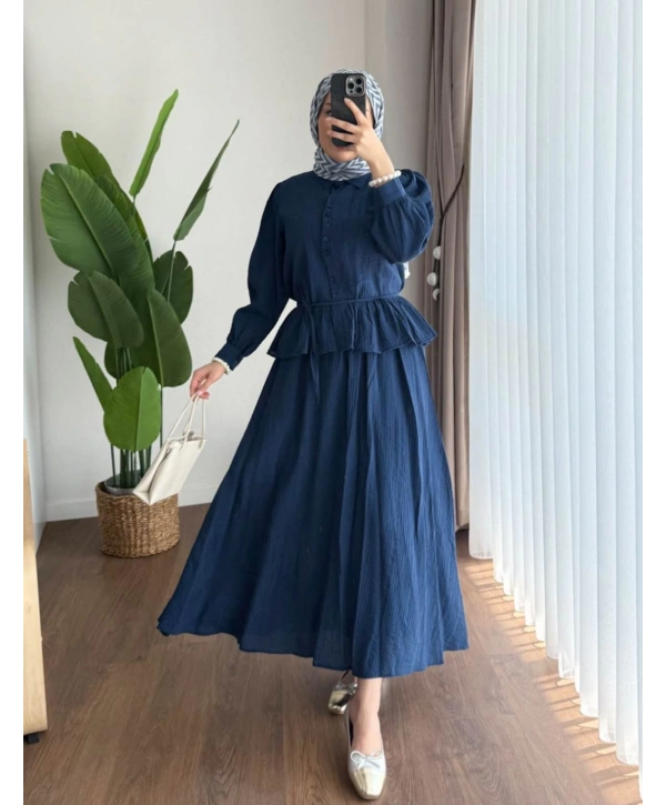 Çilek Kumaş Etekli Takım