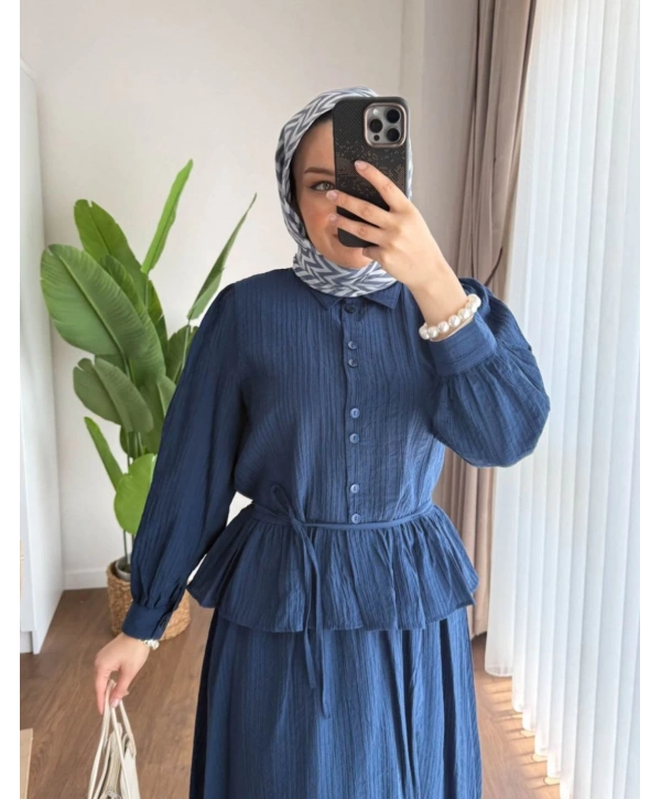 Çilek Kumaş Etekli Takım