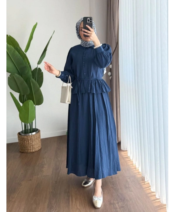 Çilek Kumaş Etekli Takım