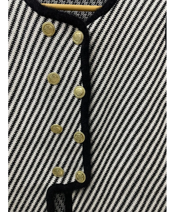 ÇİZGİLİ MUADİL TRİKO YELEK