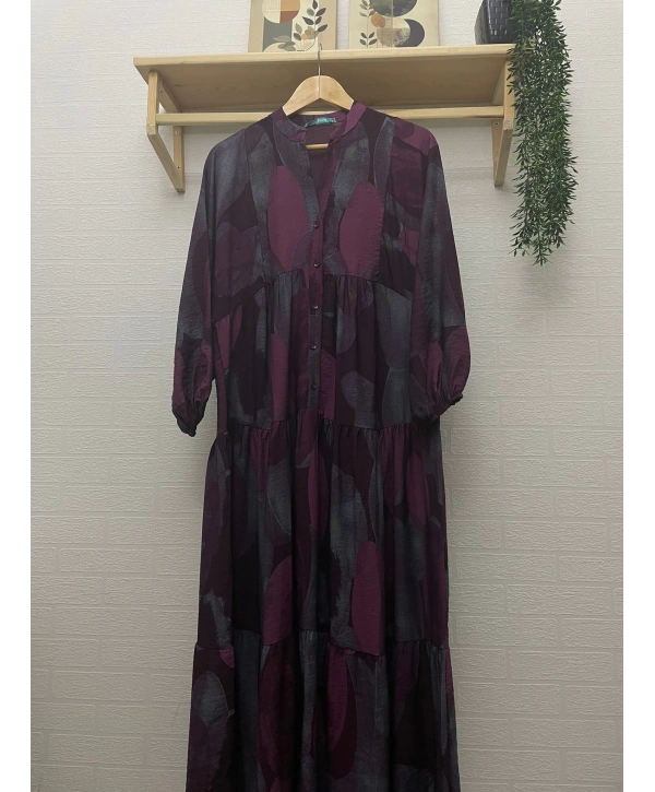 Desenli Yazlık Elbise