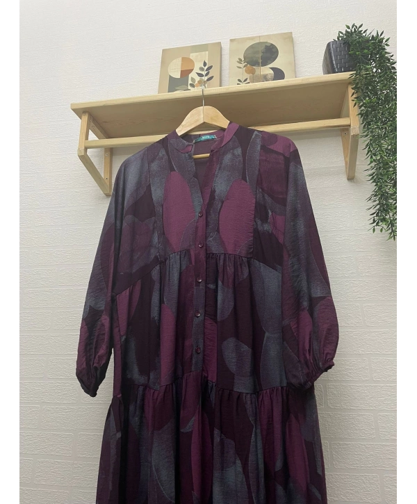 Desenli Yazlık Elbise