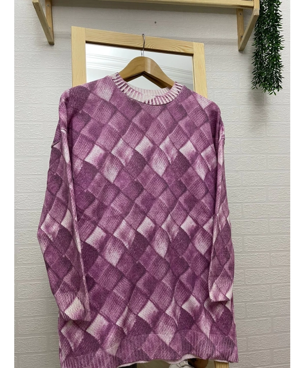 DESENLİ TRİKO KAZAK