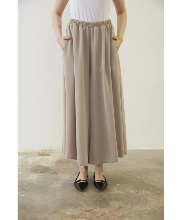 Etek Pantolon - Bej