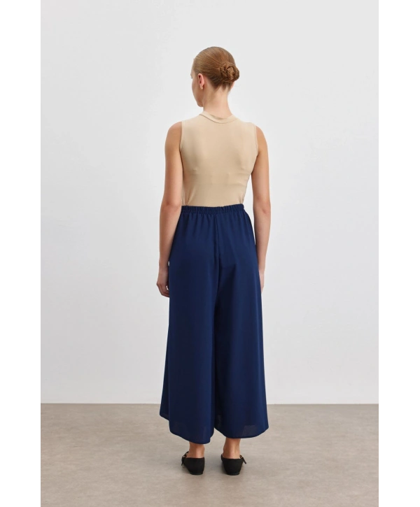 Etek Pantolon - Lacivert