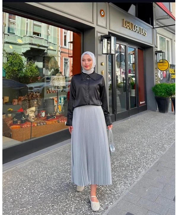 İNCE SIK PİLİSELİ ETEK