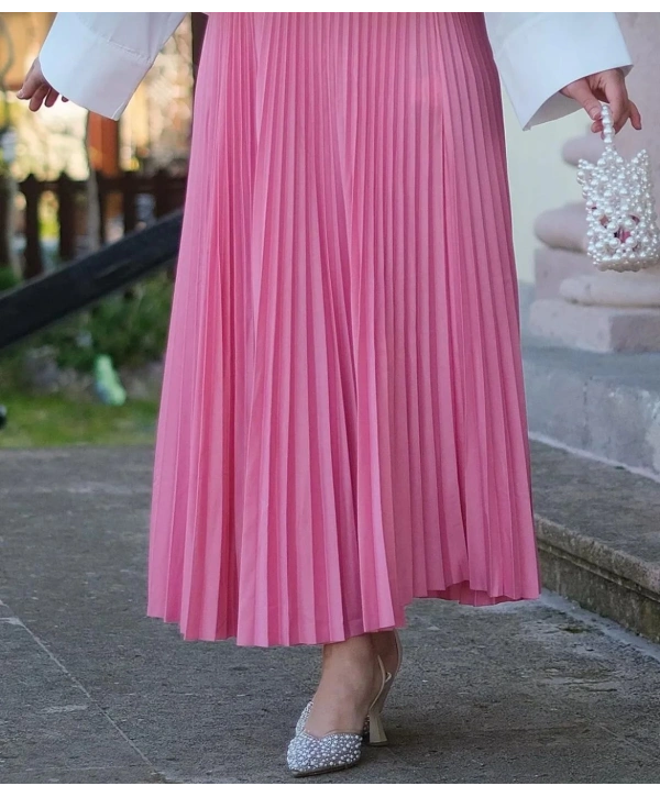 İNCE SIK PİLİSELİ ETEK