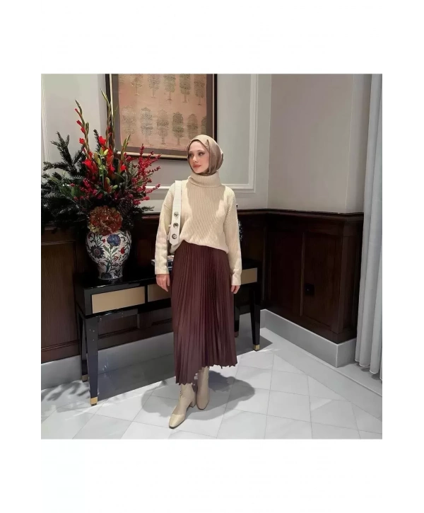 İNCE SIK PİLİSELİ ETEK