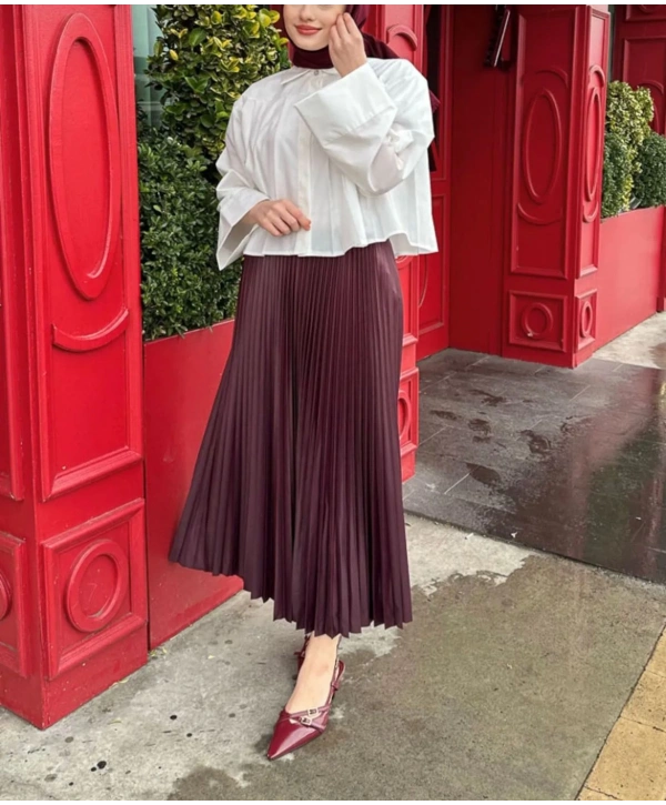 İNCE SIK PİLİSELİ ETEK