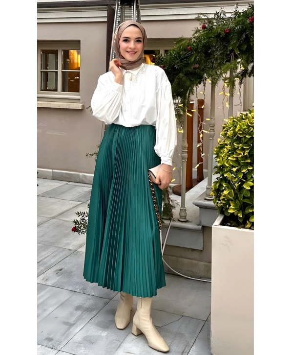 İNCE SIK PİLİSELİ ETEK