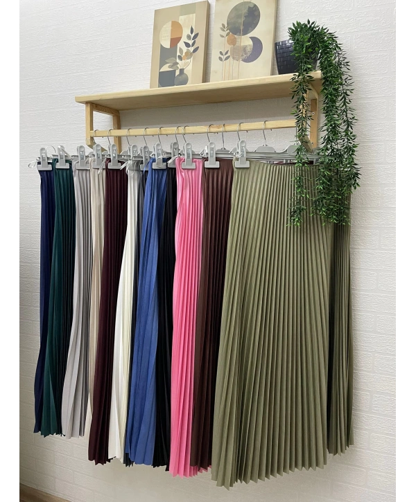 İNCE SIK PİLİSELİ ETEK