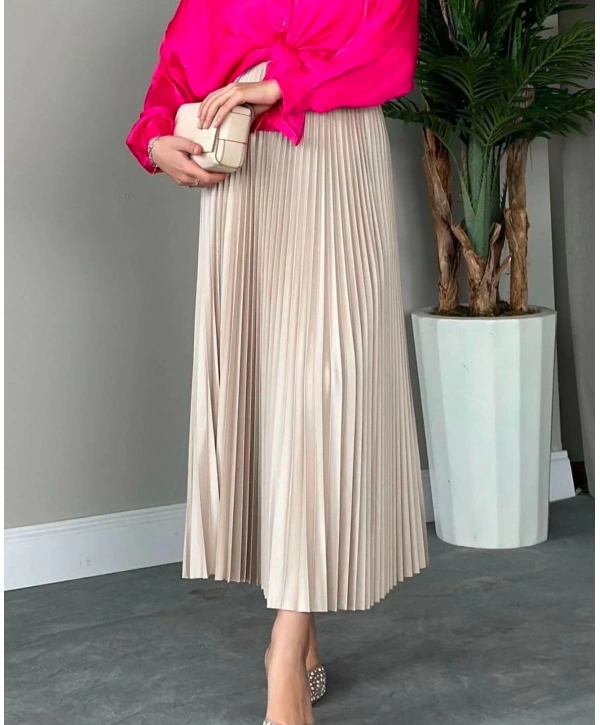 İNCE SIK PİLİSELİ ETEK