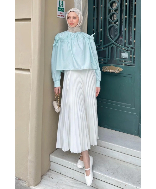 İNCE SIK PİLİSELİ ETEK