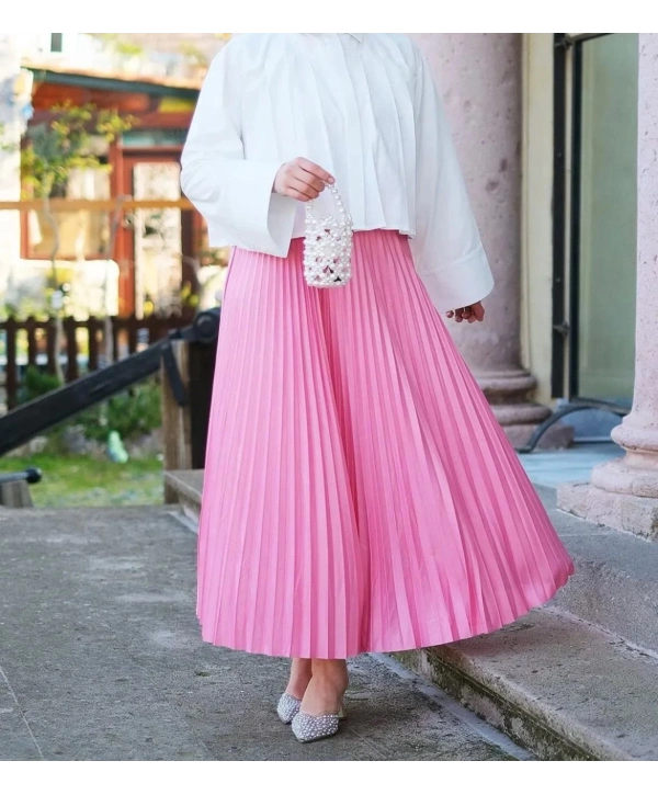 İNCE SIK PİLİSELİ ETEK