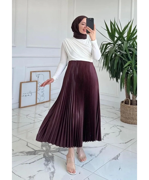 İNCE SIK PİLİSELİ ETEK