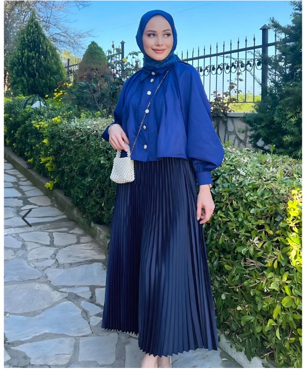 İNCE SIK PİLİSELİ ETEK