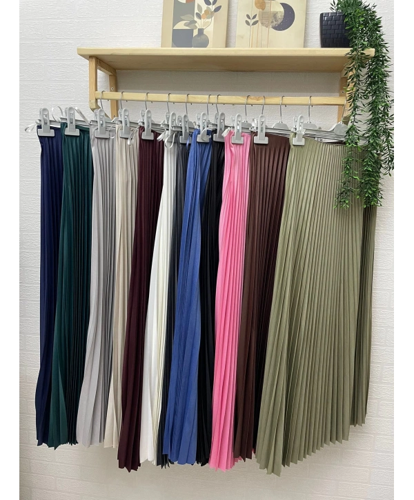 İNCE SIK PİLİSELİ ETEK