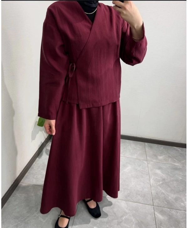 Kimonolu Etekli Takım