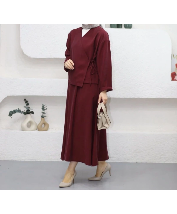 Kimonolu Etekli Takım