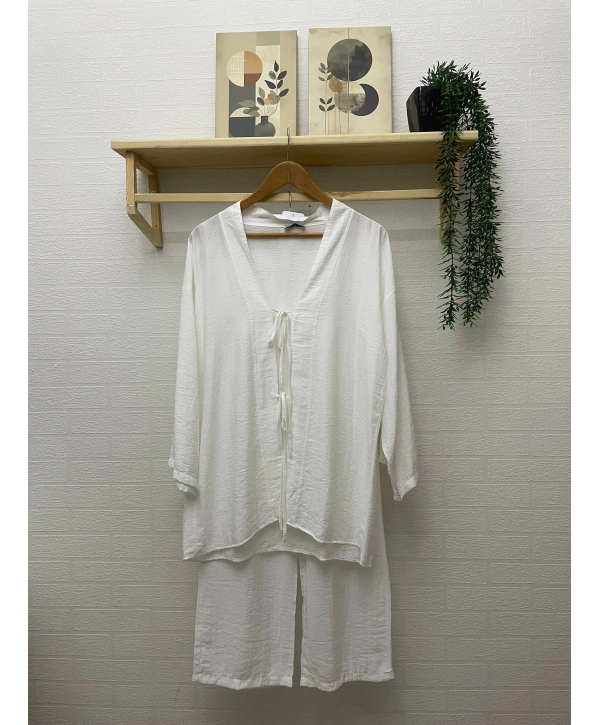 Kimonolu Rahat Takım