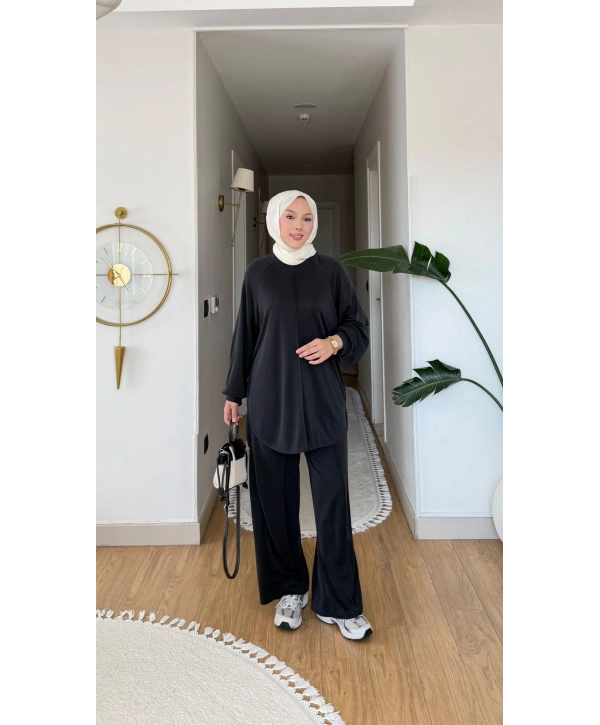 Liva İkili Takım - Siyah