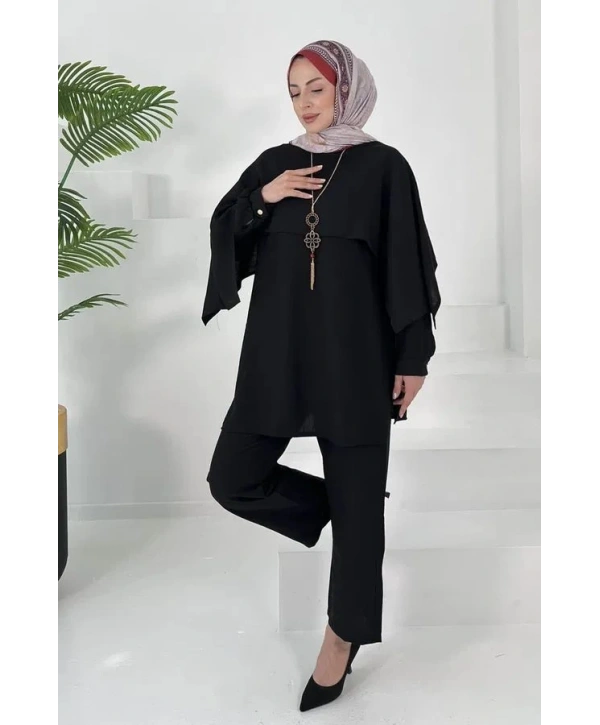 Pelerinli Kolyeli Takım