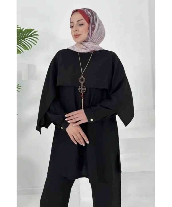 Pelerinli Kolyeli Takım