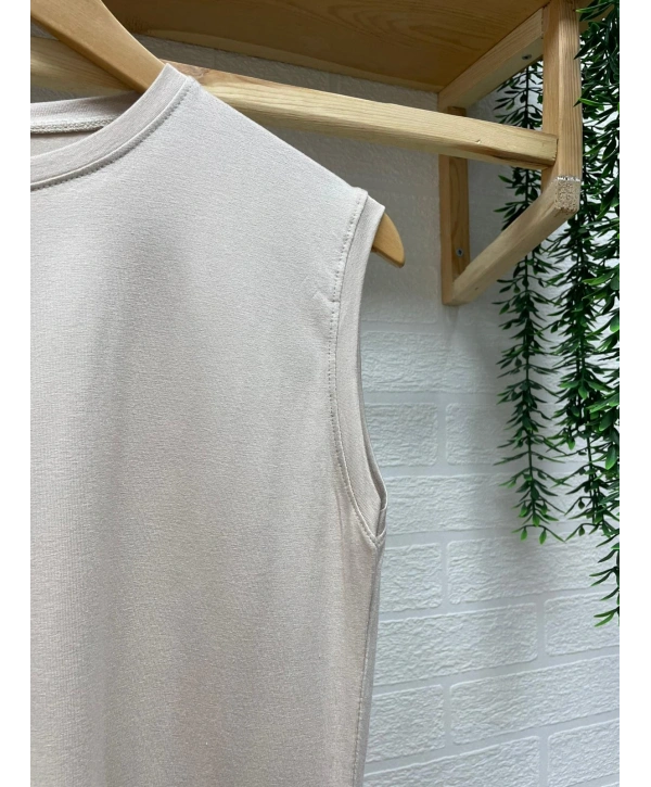 Penye Kumaş Badi - Bej