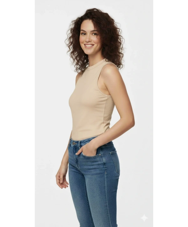 Penye Kumaş Badi - Bej