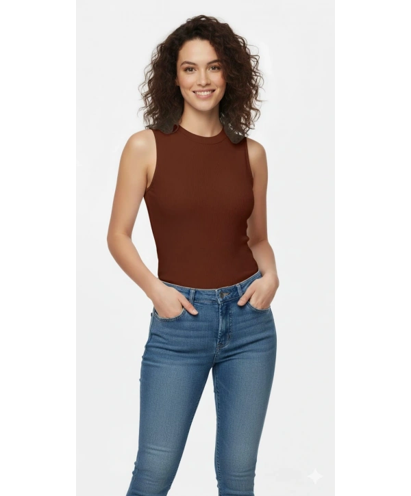 Penye Kumaş Badi - Kahverengi