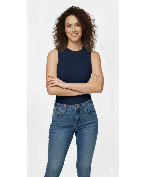 Penye Kumaş Badi - Lacivert