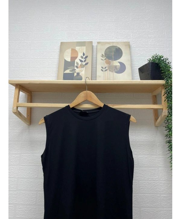 Penye Kumaş Badi - Siyah