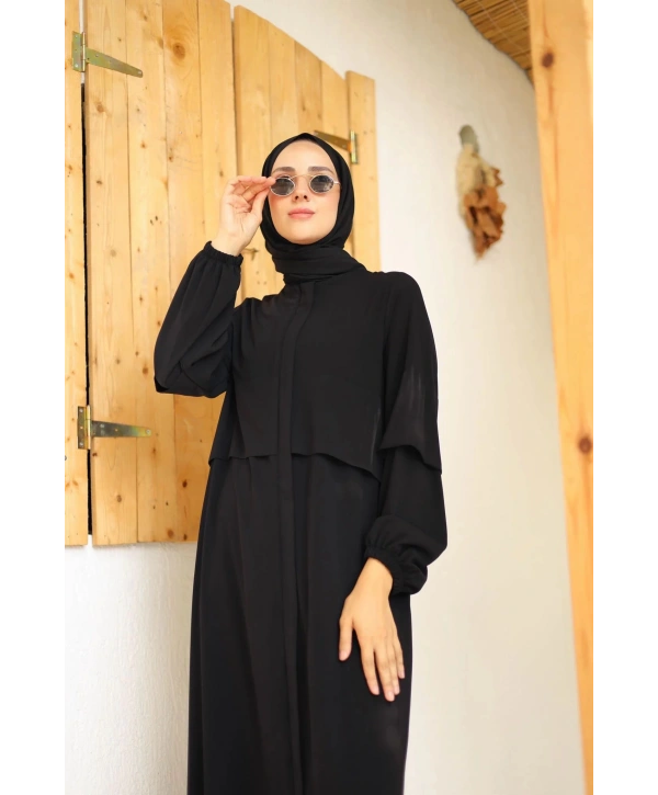 RÜZGARLIKLI ÜMRE FERACESİ MEDİNE İPEĞİ KUMAŞ