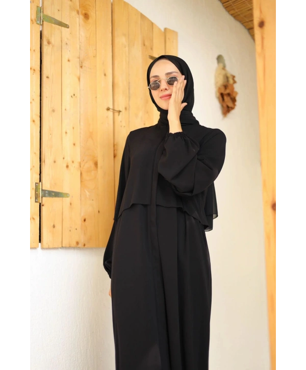 RÜZGARLIKLI ÜMRE FERACESİ MEDİNE İPEĞİ KUMAŞ