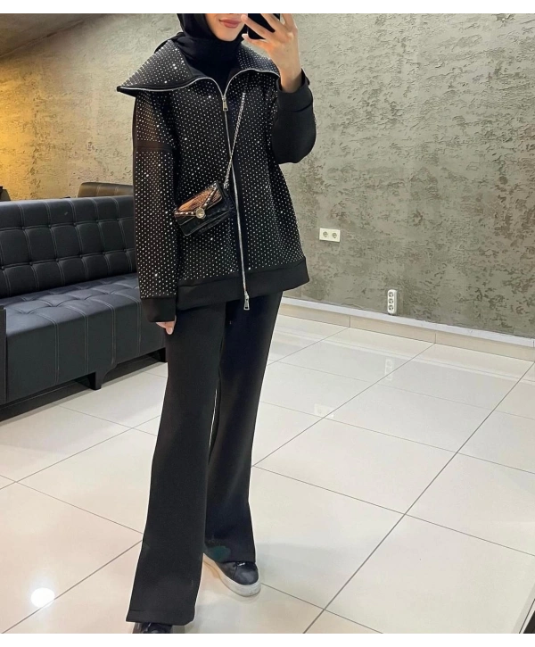 SCUBA KUMAŞ TAŞLI TAKIM