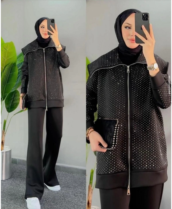 SCUBA KUMAŞ TAŞLI TAKIM