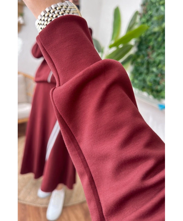 ŞERİTLİ SPOR ETEKLİ TAKIM