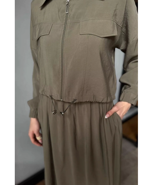 Spor Ceketli Tensel Takım