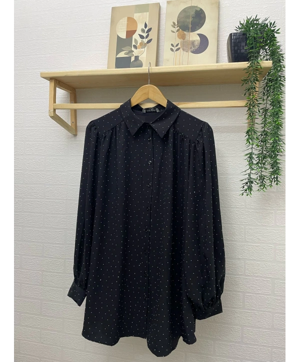 Taşlı Ayrobin Gömlek