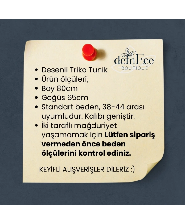 TRİKO KAZAK - KADIN OVERSİZE