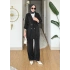 Mina Ceket Pantolonlu Takım - Siyah