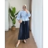 Belden Bağlamalı Kısa Gömlek