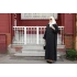 Boydan Çıtçıtlı Abaya - Siyah