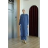 Pantolonlu Uzun Gömlekli Takım - Mavi