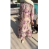 Rana Çiçekli Elbise - Lila