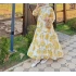 Rana Çiçekli Elbise - Sarı 2