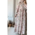 Rana Çiçekli Elbise - Pembe 3