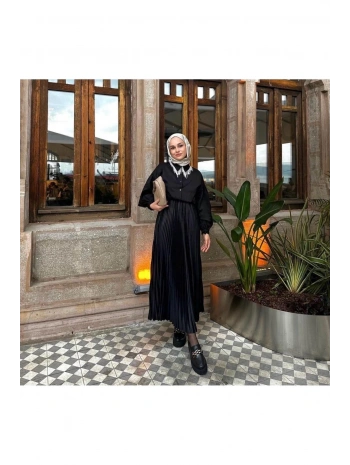 İNCE SIK PİLİSELİ ETEK